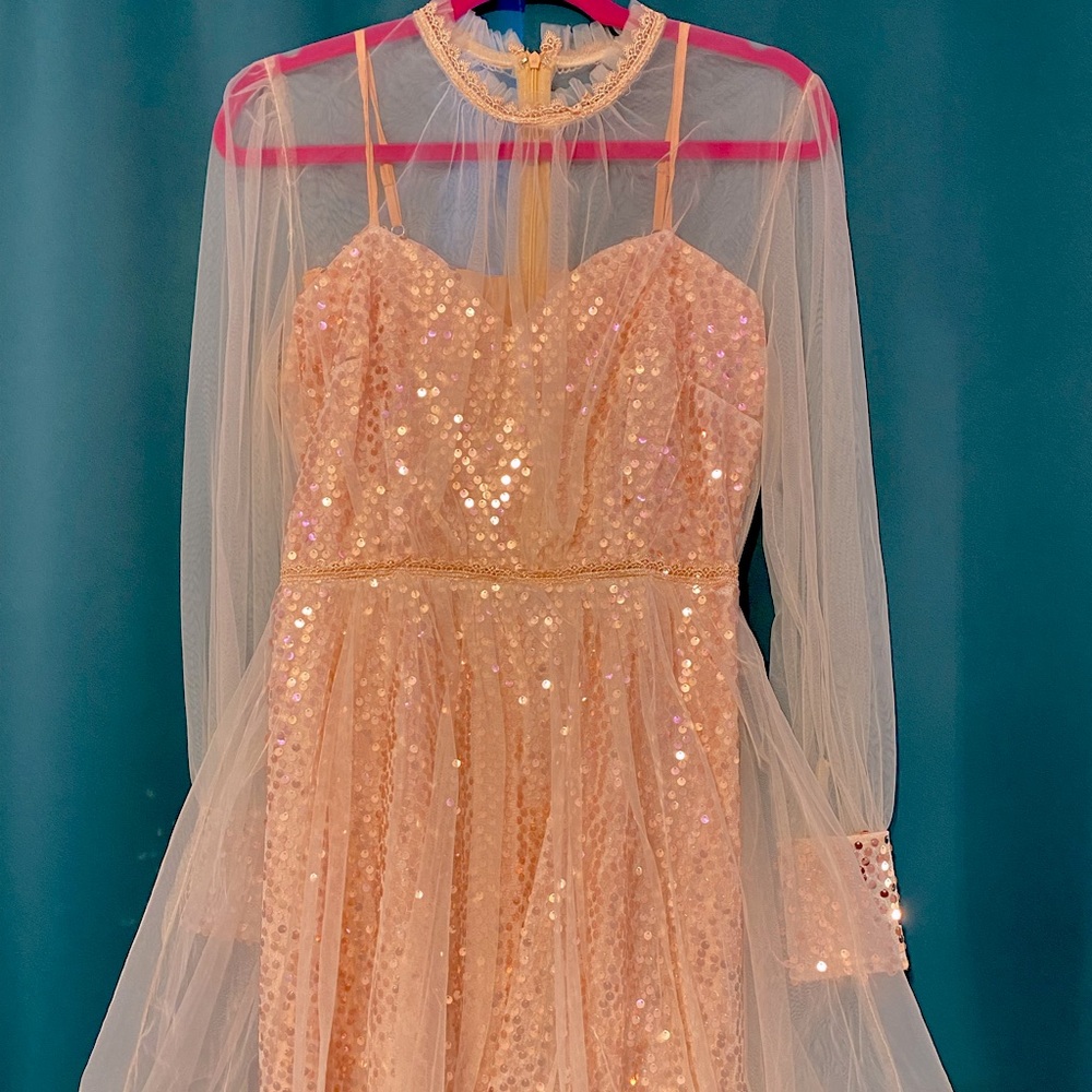 ASOS light pink/peach Dress